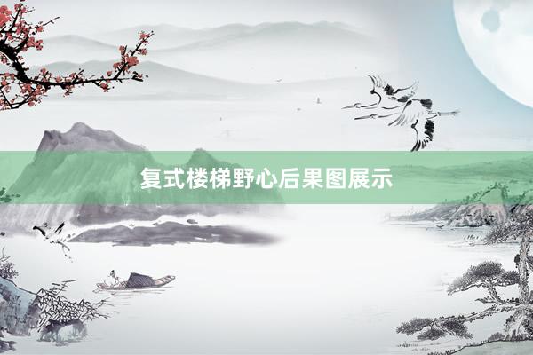 复式楼梯野心后果图展示